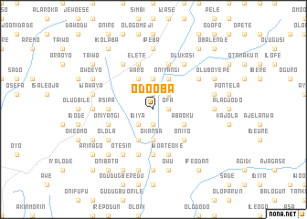 map of Odo Oba