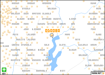 map of Odo Oba