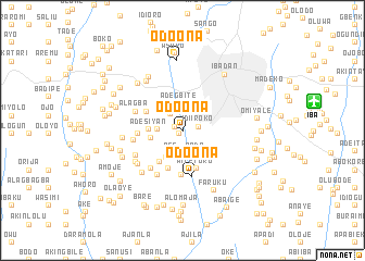 map of Odo Ona