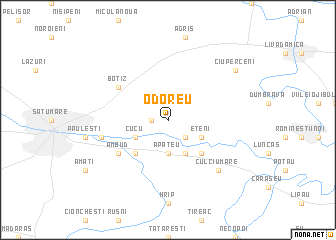 map of Odoreu