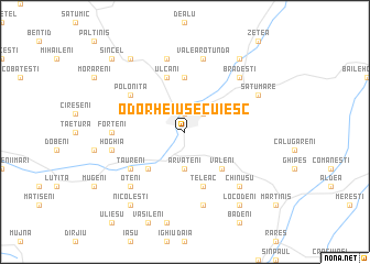 map of Odorheiu Secuiesc