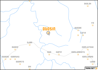 map of Odosin