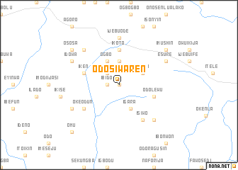 map of Odo Siwaren