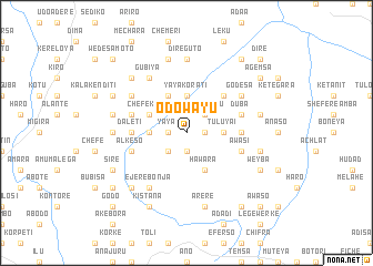 map of Odo Wayu