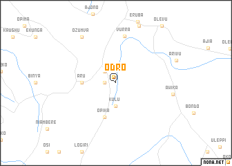 map of Odro