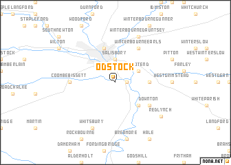 map of Odstock