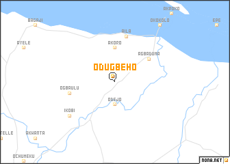 map of Odugbeho