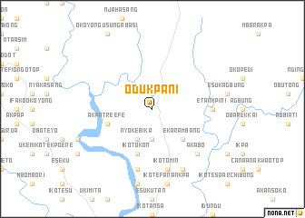 map of Odukpani