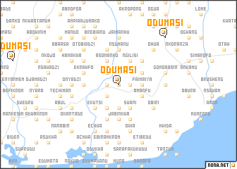 map of Odumasi