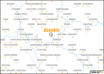 map of Odumasi