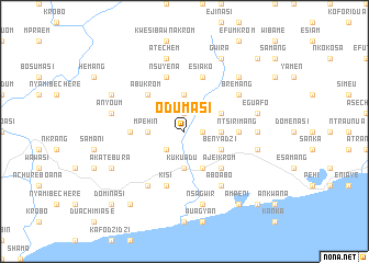 map of Odumasi