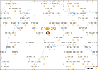 map of Odumasi