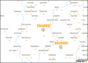 map of Odumasi