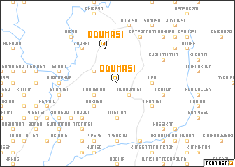 map of Odumasi