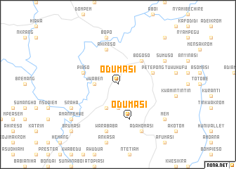 map of Odumasi