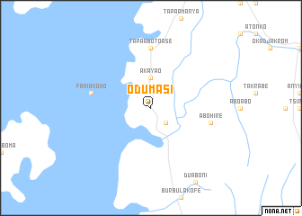 map of Odumasi