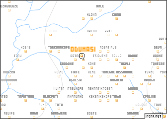 map of Odumasi