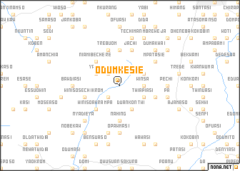 map of Odumkesie