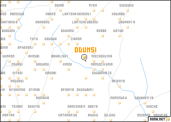 map of Odumsi