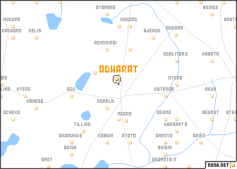 map of Odwarat