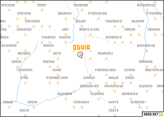 map of Odwia