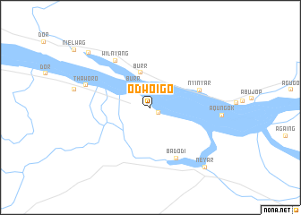 map of Odwoigo
