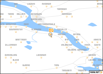 map of Öd