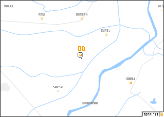 map of Od