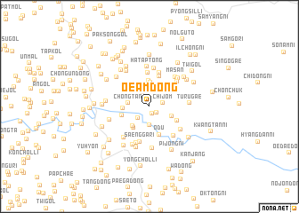 map of Oeam-dong