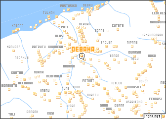 map of Oebaha