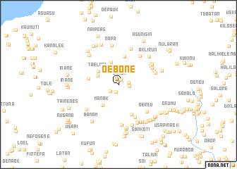 map of Oebone