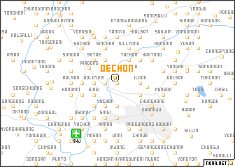 map of Oech\