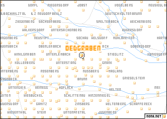 map of Oedgraben