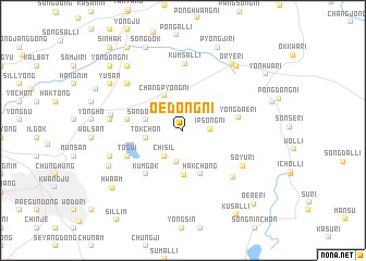 map of Oedong-ni