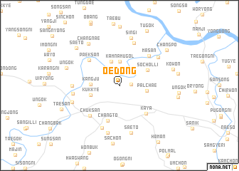 map of Oe-dong