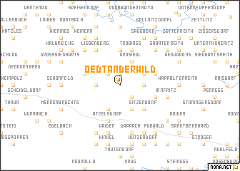 map of Oedt an der Wild