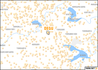 map of Oedu