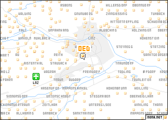 map of Oed