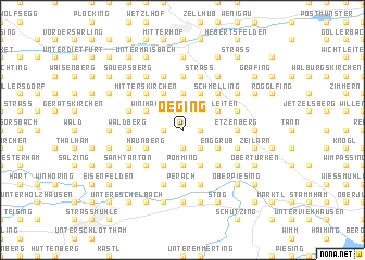 map of Oeging