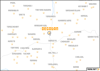 map of Oegodan