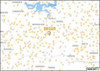 map of Oegŭn