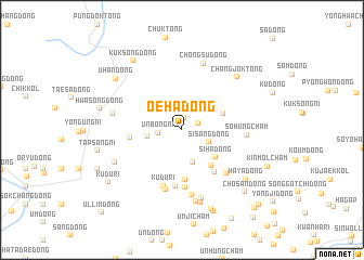 map of Oeha-dong