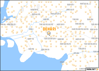 map of Oeha-ri