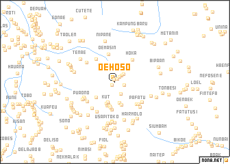 map of Oehoso