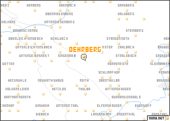 map of Oehrberg