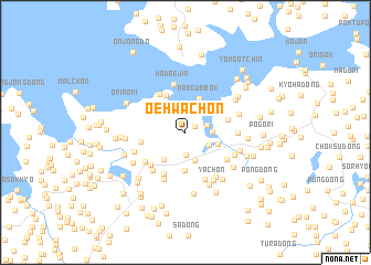 map of Oehwach\