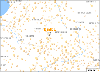 map of Oejŏl