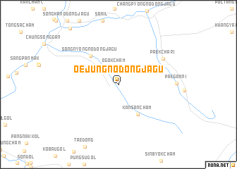 map of Oejung-nodongjagu