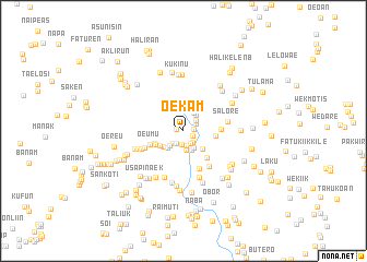 map of Oekam