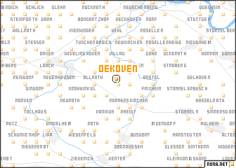 map of Oekoven